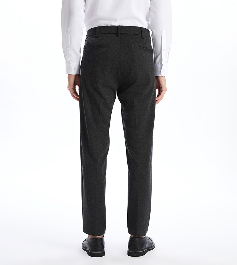 Solid Slim Fit Chinos