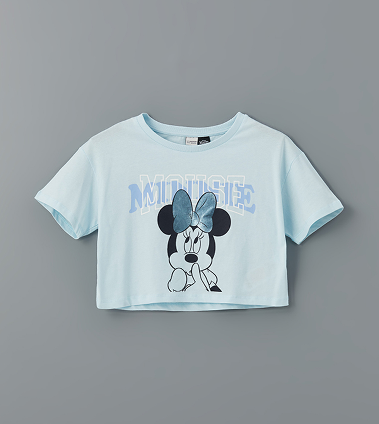Minnie Mouse Tank Top and Cropped T-Shirt Set