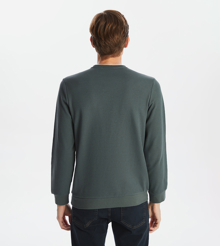Printed Long Sleeves Sweatshirt