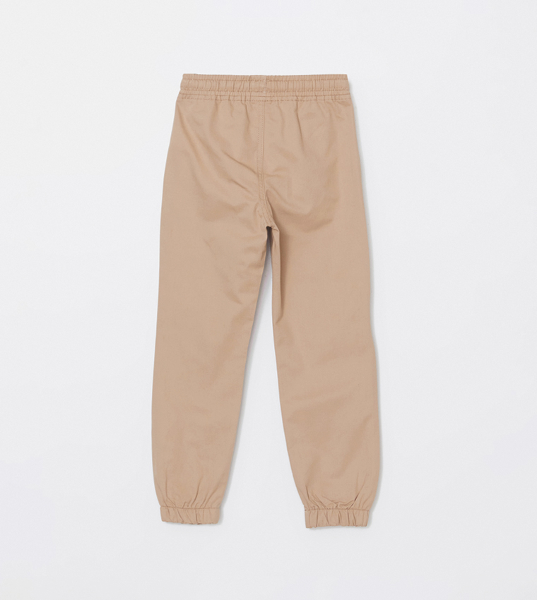 Drawstring Waist Jogger Pants
