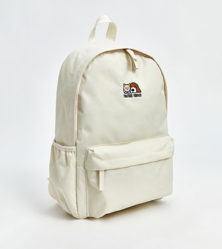 Embroidered Backpack