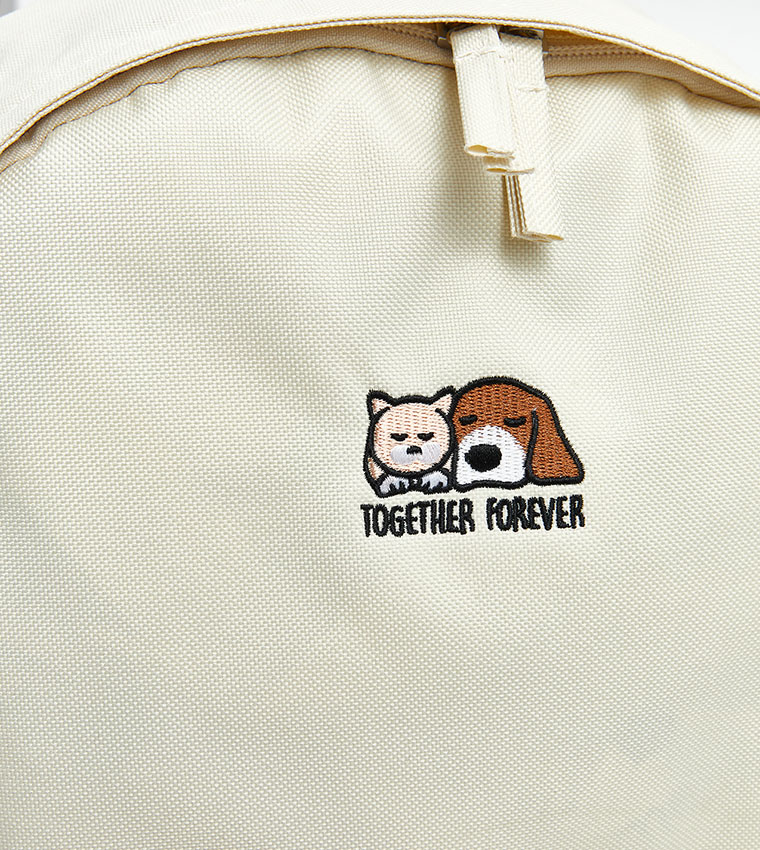 Embroidered Backpack