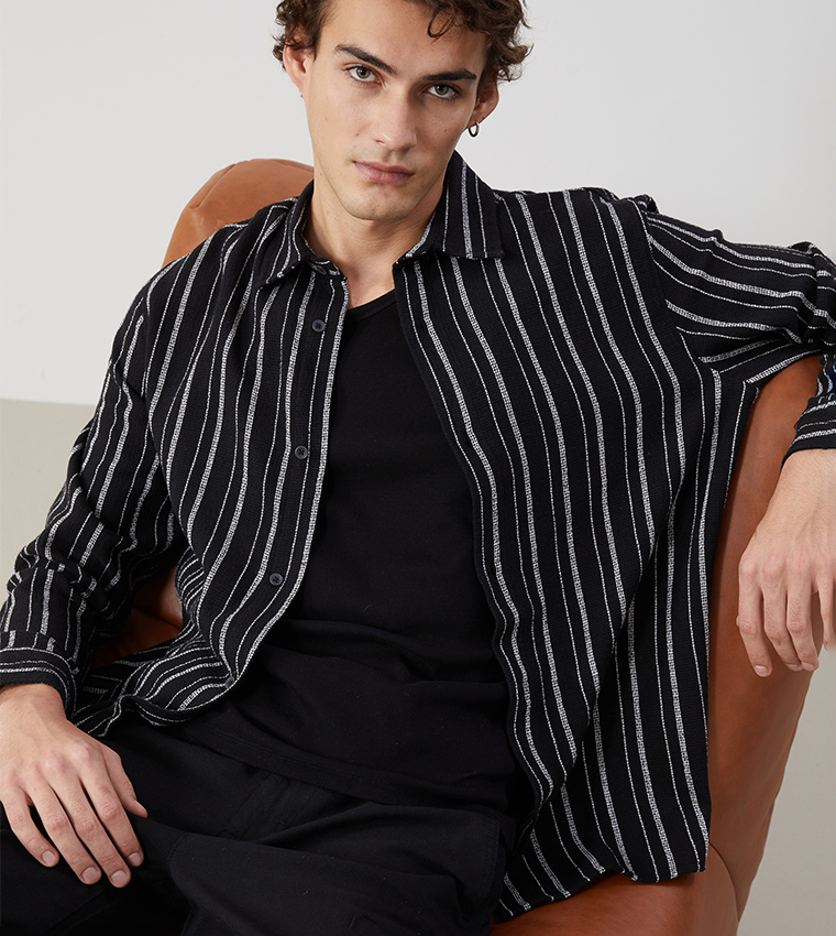 Striped Long Sleeves Shirt