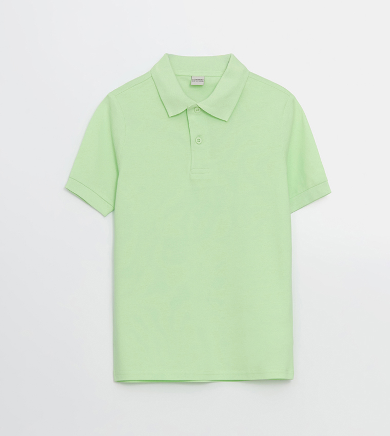 Solid Short Sleeves Polo T-Shirt