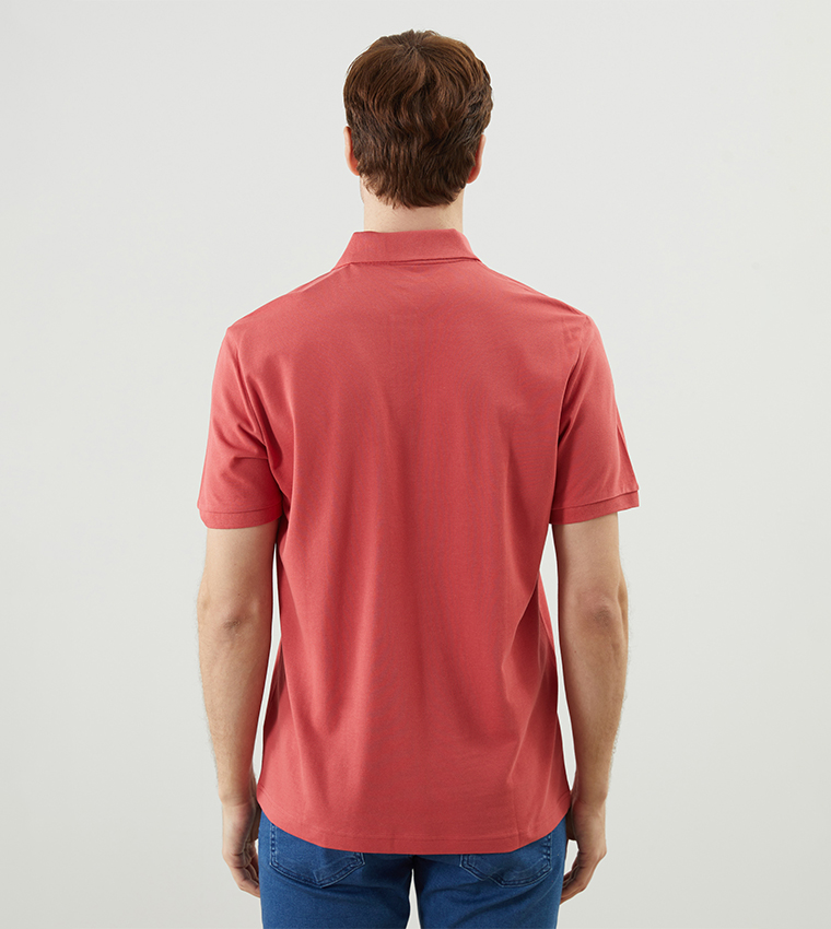 Solid Short Sleeves Polo T-Shirt