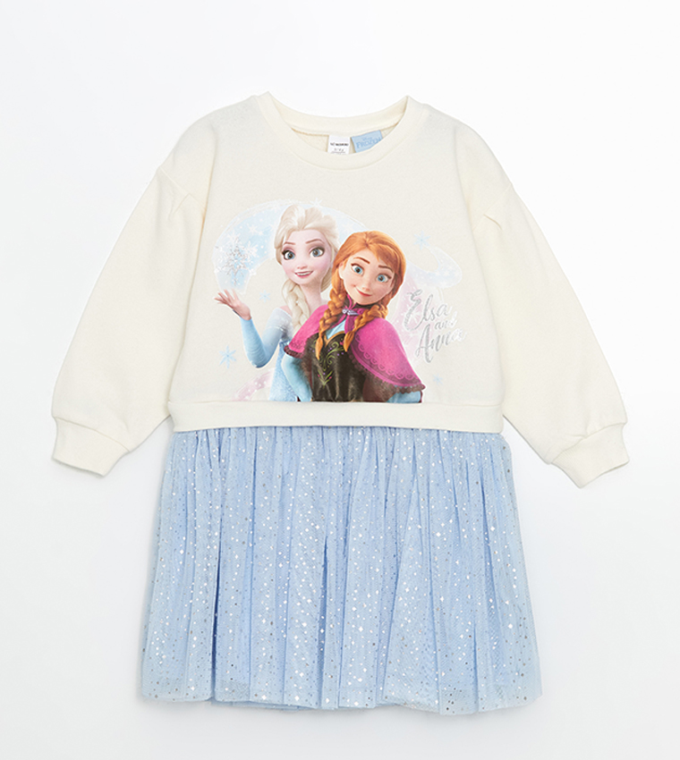 Elsa Printed Long Sleeves Dress