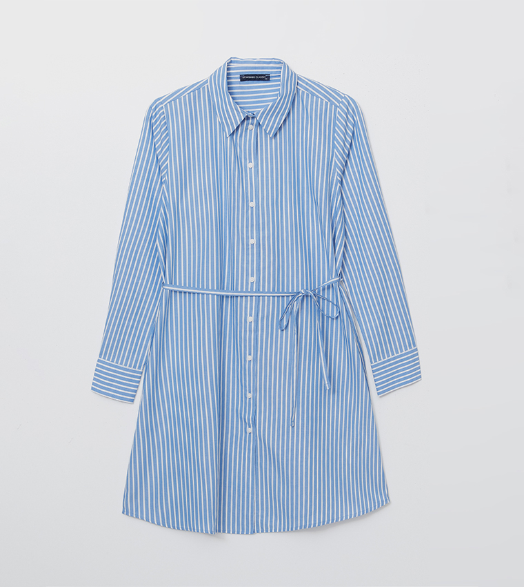 Striped Long Sleeves Tunic