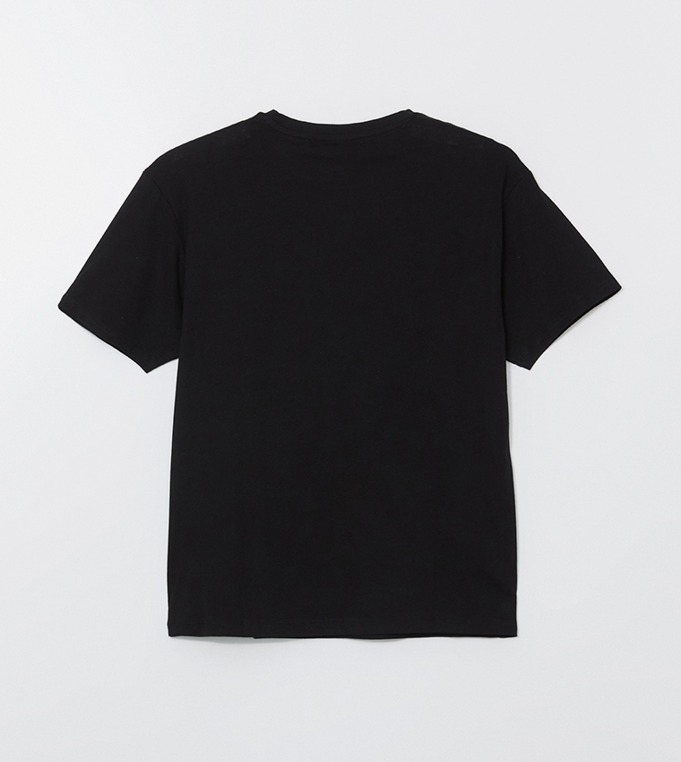 Printed Crew Neck T-Shirt