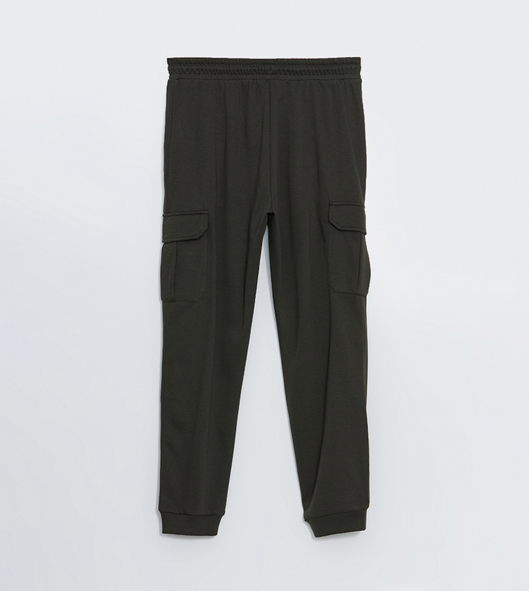 Drawstring Waist Standard Fit Joggers