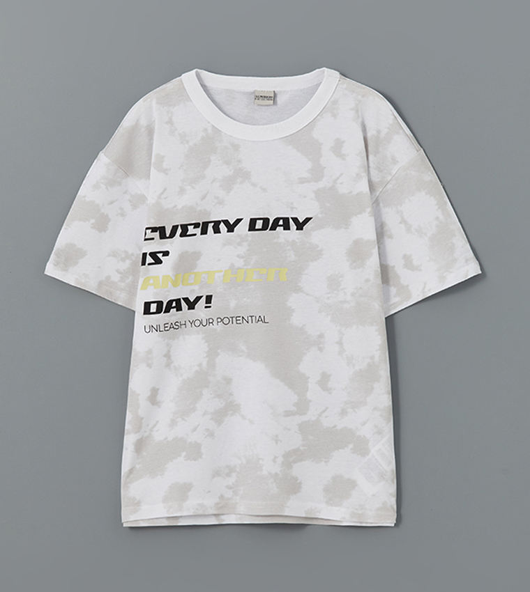 Printed Crew Neck T-Shirt