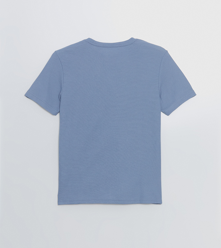 Solid Crew Neck T-Shirt