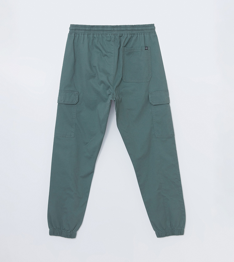Drawstring Waist Jogger Pants