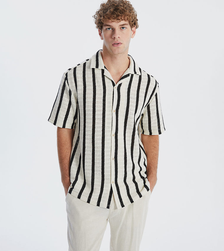 Striped Relaxed Fit Shirt