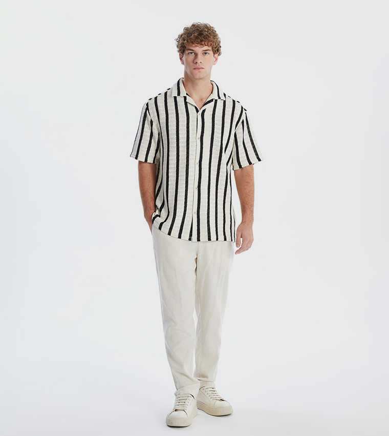Striped Relaxed Fit Shirt