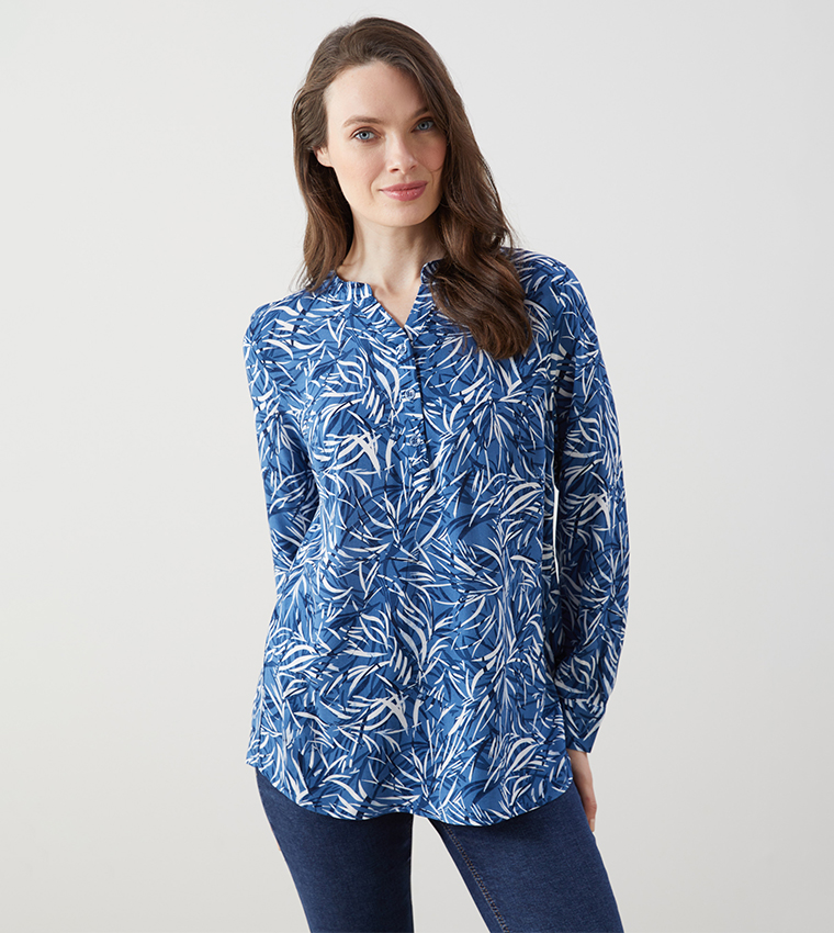 Printed Long Sleeves Top