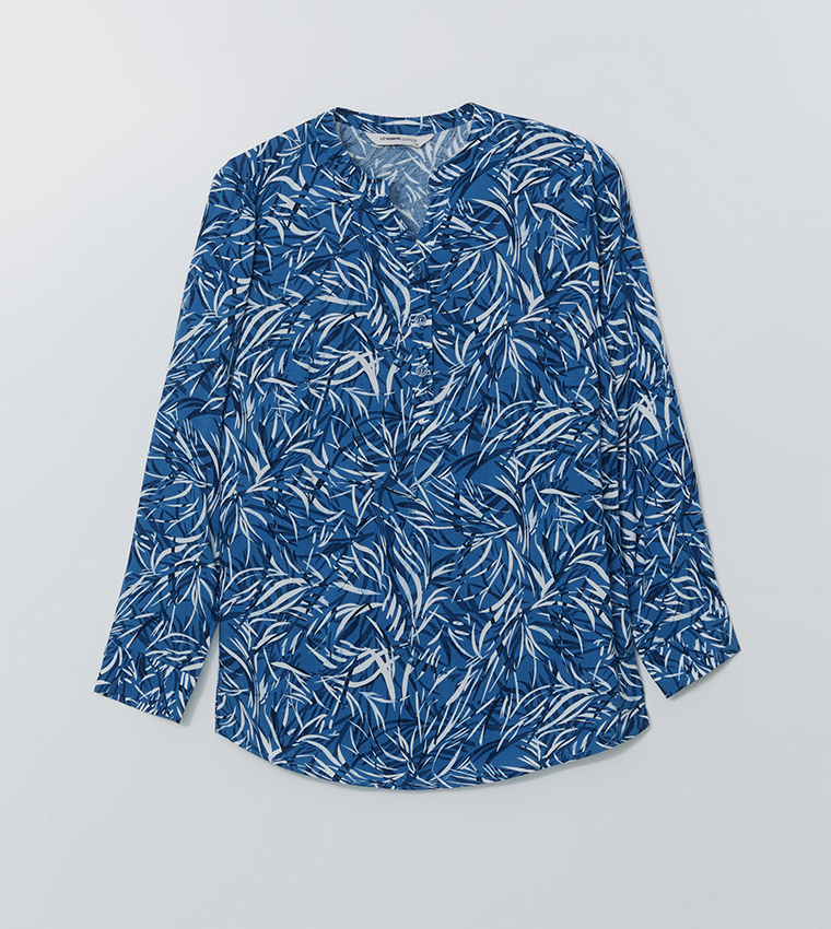 Printed Long Sleeves Top