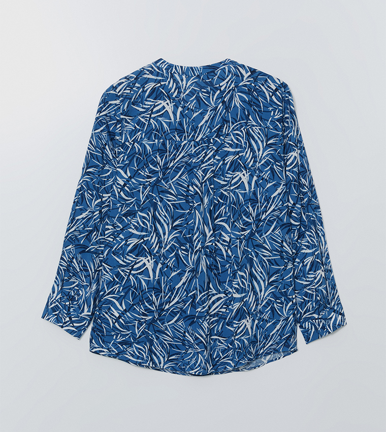 Printed Long Sleeves Top