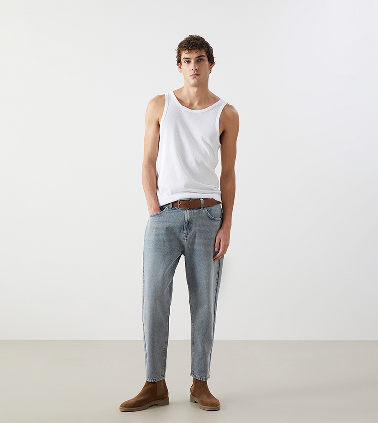 710 Washed Loose Fit Jeans