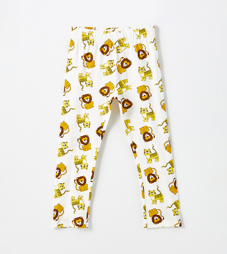 Printed Long Sleeves Pajama Set