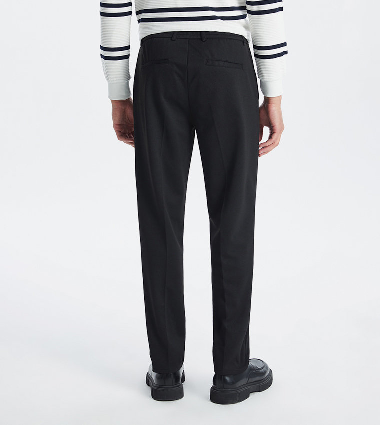 Mid Rise Standard Fit Trousers