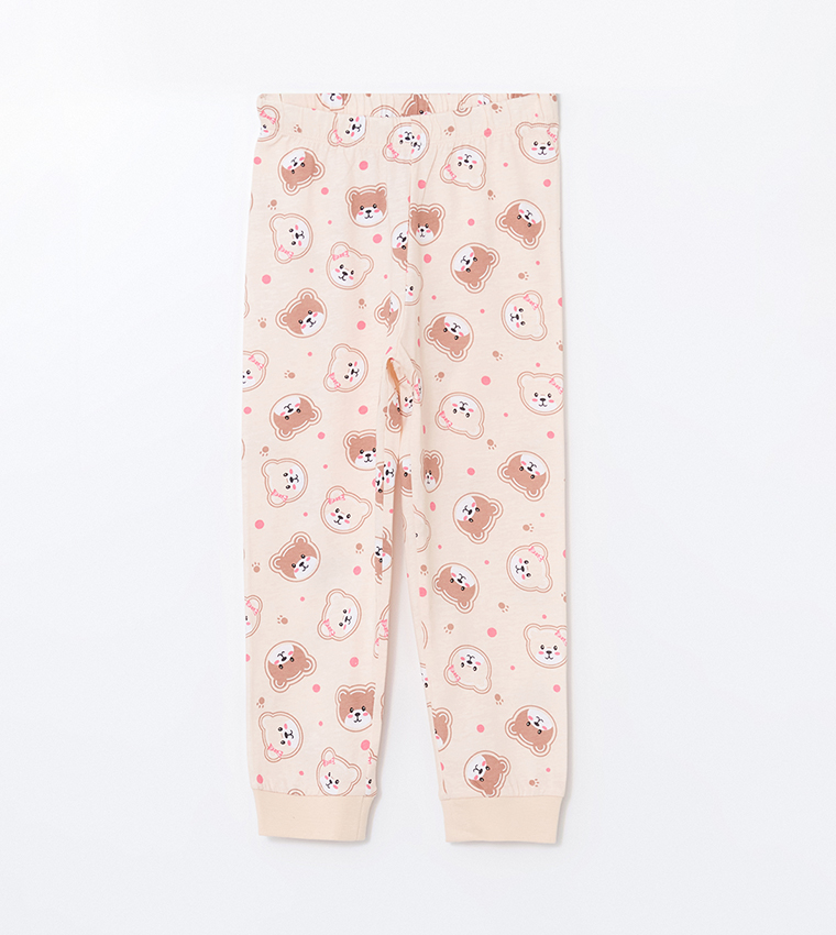 Printed Long Sleeves Pajama Set