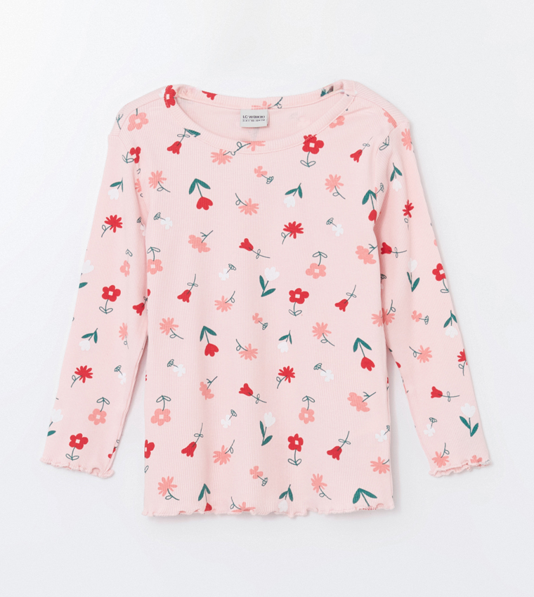 Printed Long Sleeves Pyjama Set