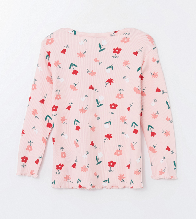 Printed Long Sleeves Pyjama Set