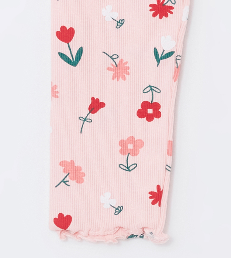 Printed Long Sleeves Pyjama Set