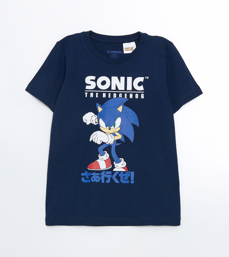 Sonic Printed Shorty Pyjama Set