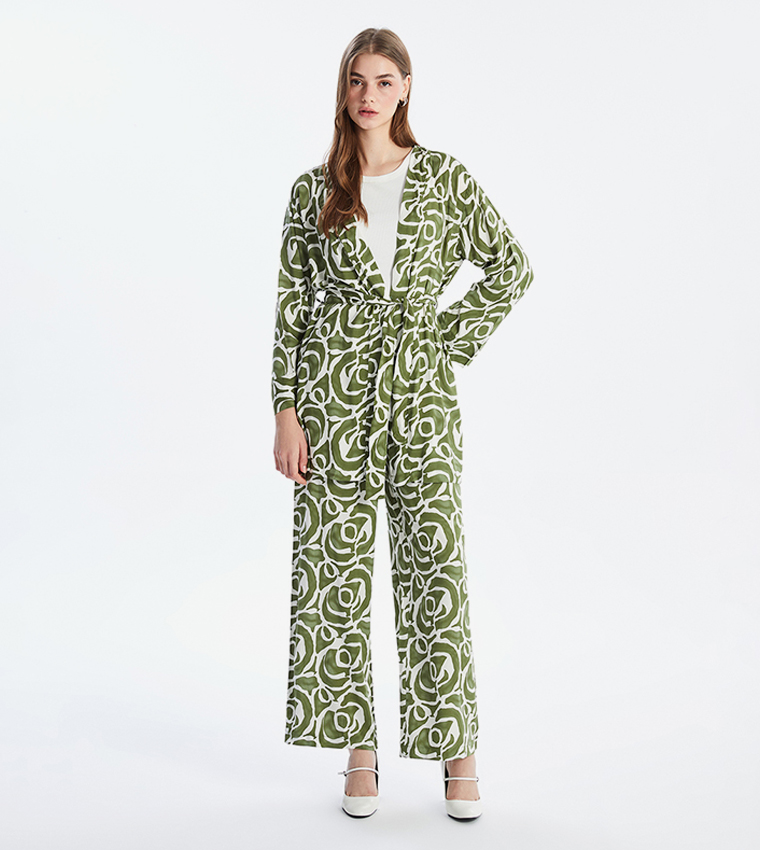 Printed Long Sleeves Tunic