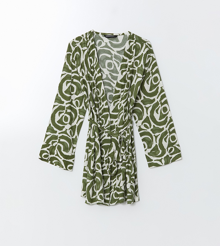 Printed Long Sleeves Tunic