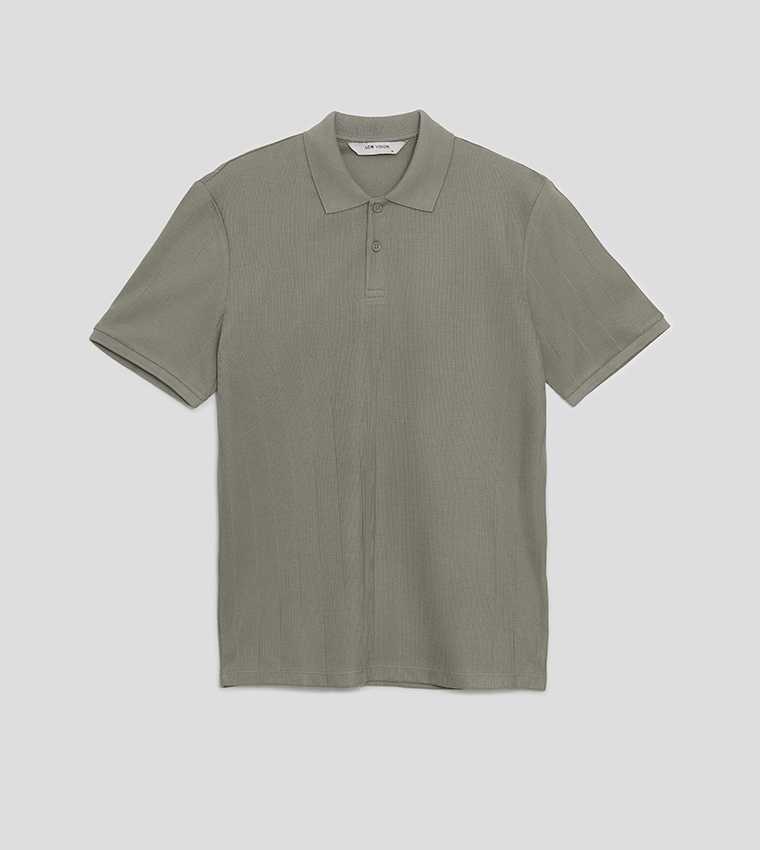 تيشيرت بولو بأكمام قصيرة 