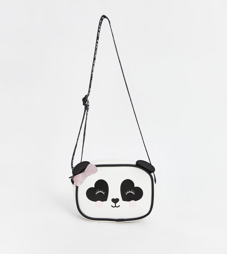 Appliqued Crossbody Bag