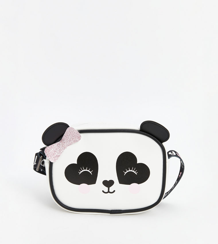 Appliqued Crossbody Bag