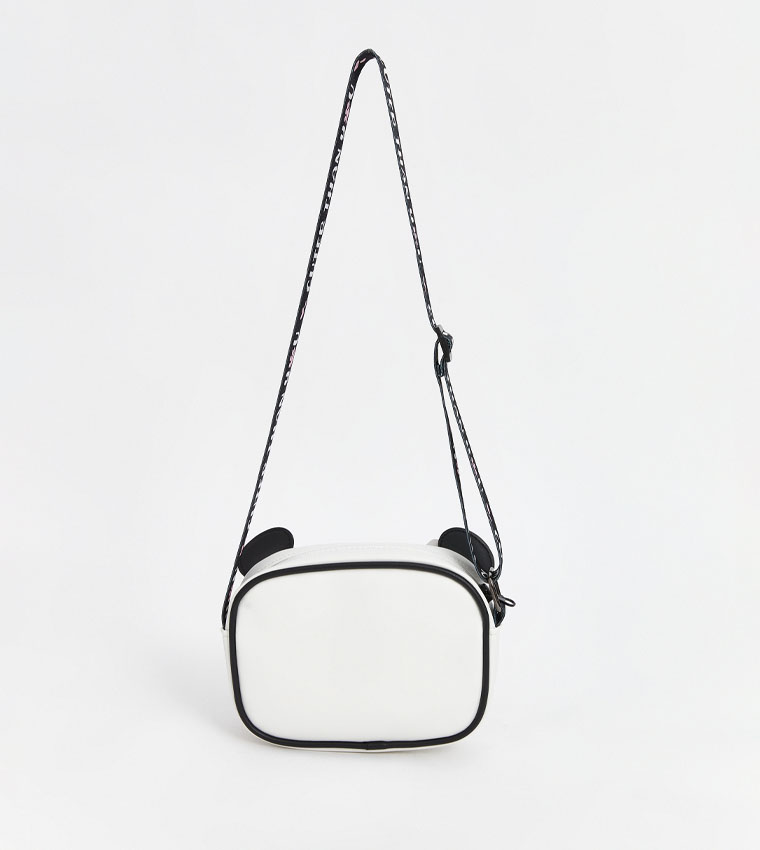 Appliqued Crossbody Bag