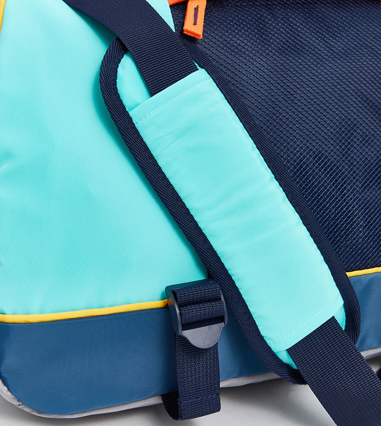 Color Block Duffel Bag