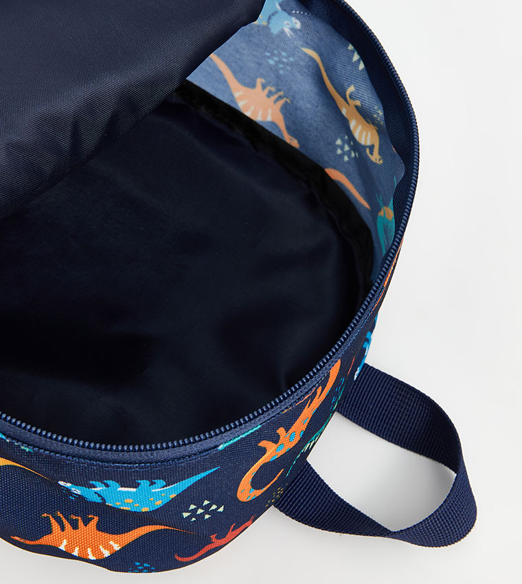 Dinosaur Printed Backpack