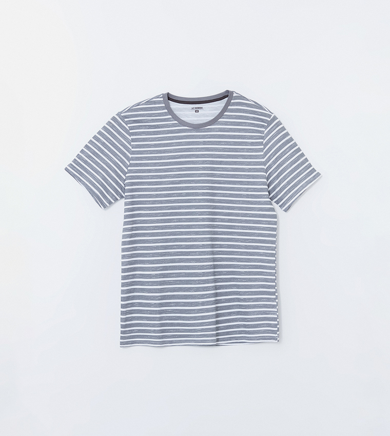Striped Standard Fit Shorts Pajama Set