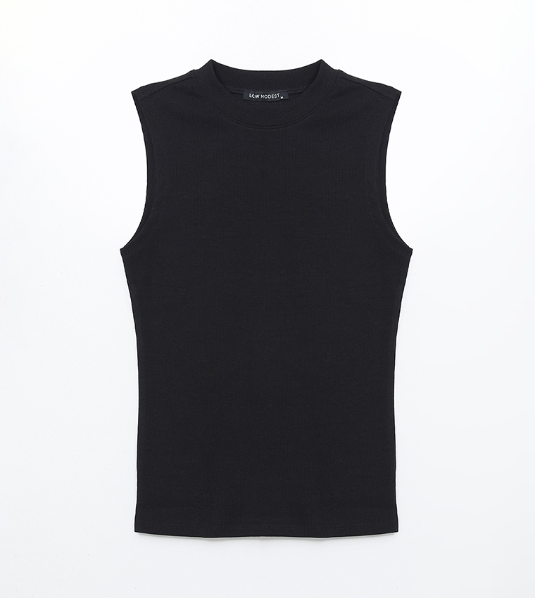 Textured Sleeveless Top