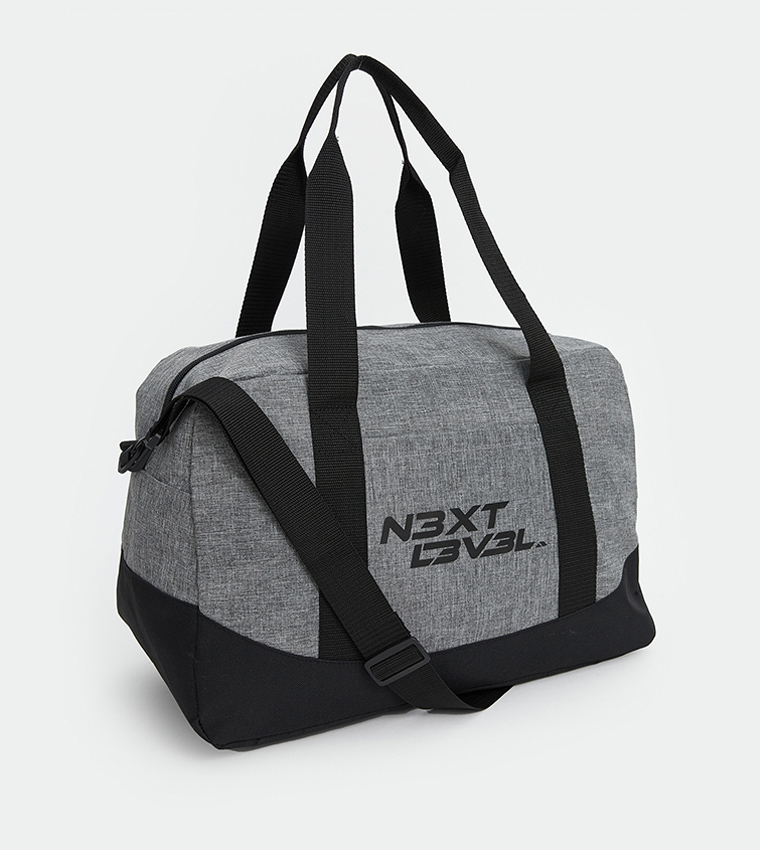 Printed Gym Duffle Bag