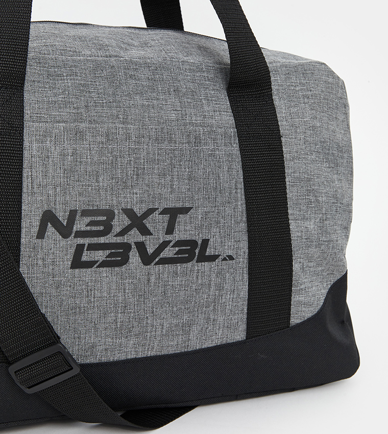 Printed Gym Duffle Bag