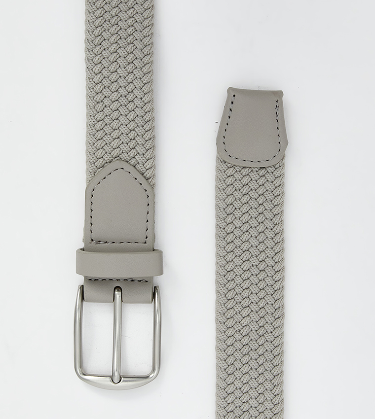 Braided Buckle Belt