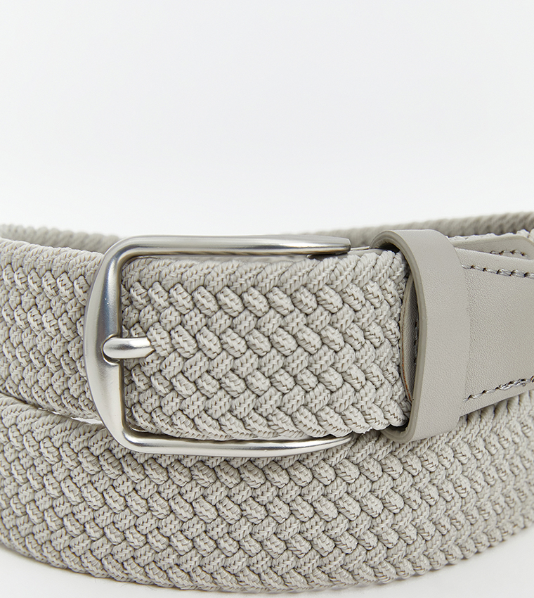 Braided Buckle Belt