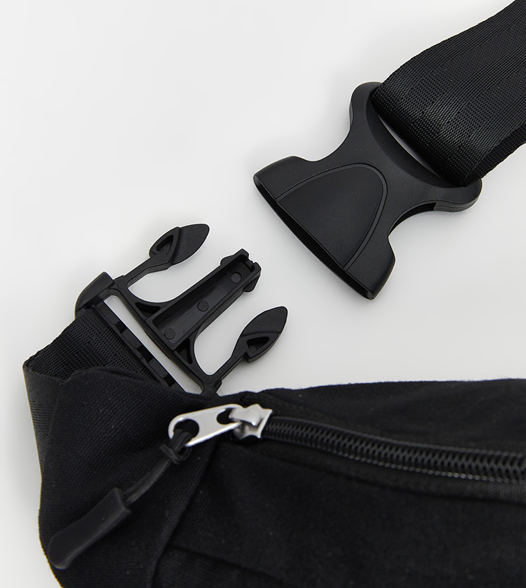 Badge Detail Waist Bag