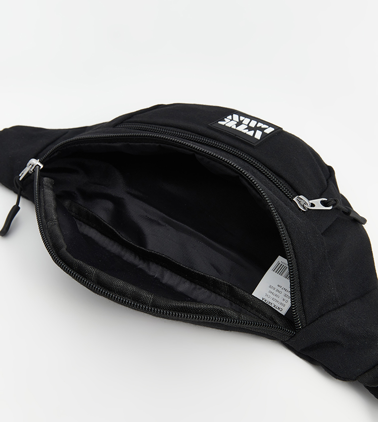 Badge Detail Waist Bag