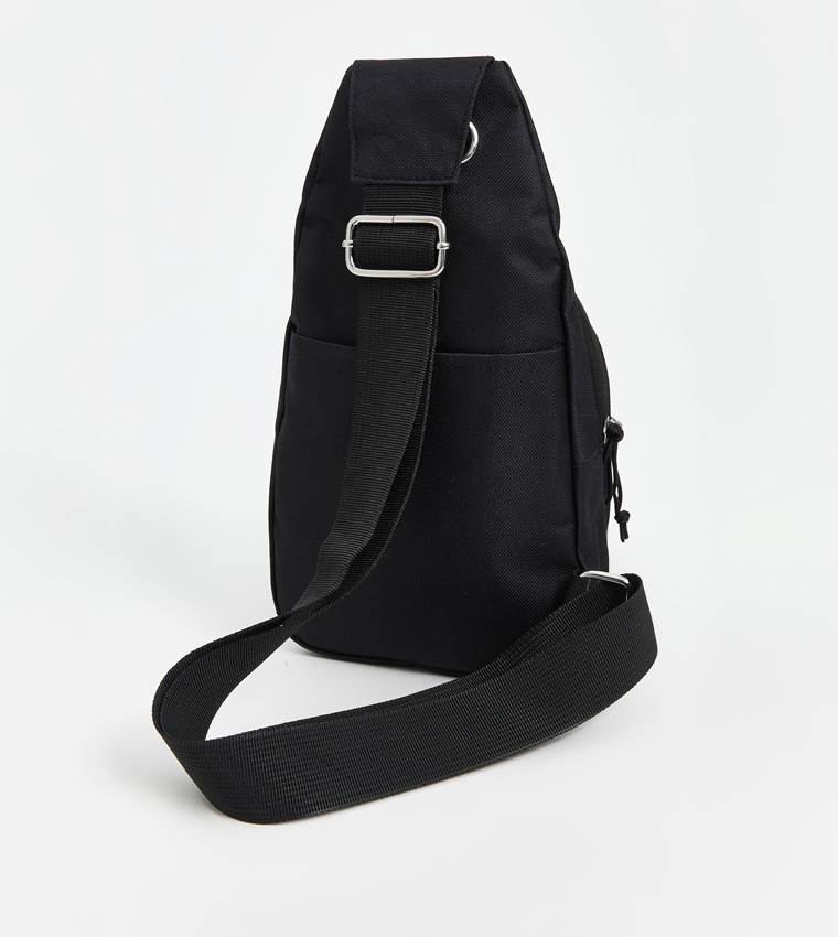 Zippered Crossbody Backpack