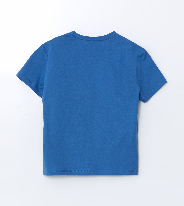 Printed Crew Neck Clothing Set
