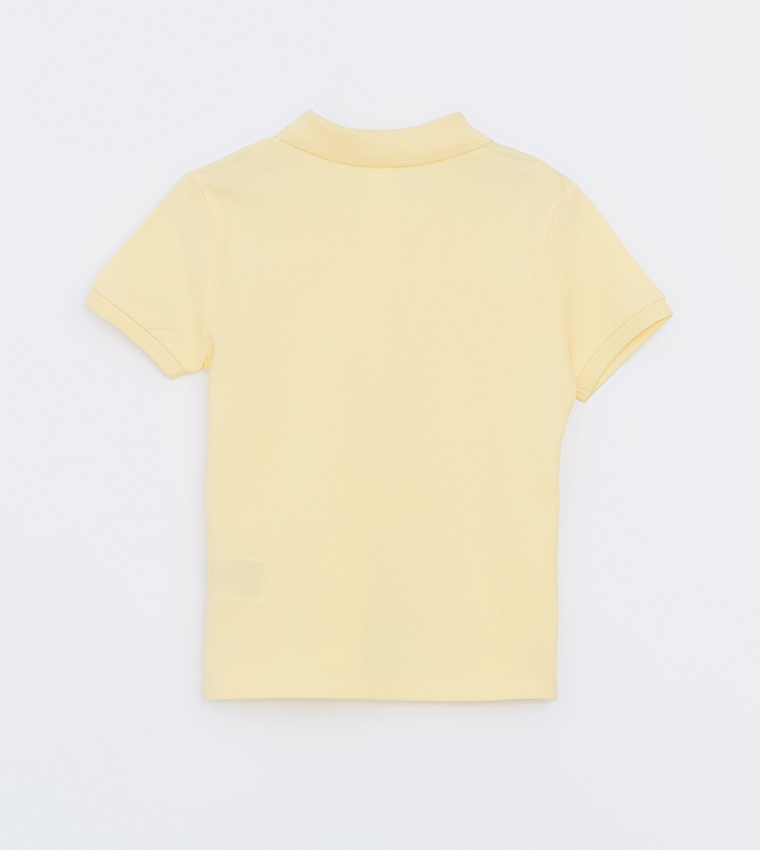 Solid Short Sleeves Polo T-Shirt