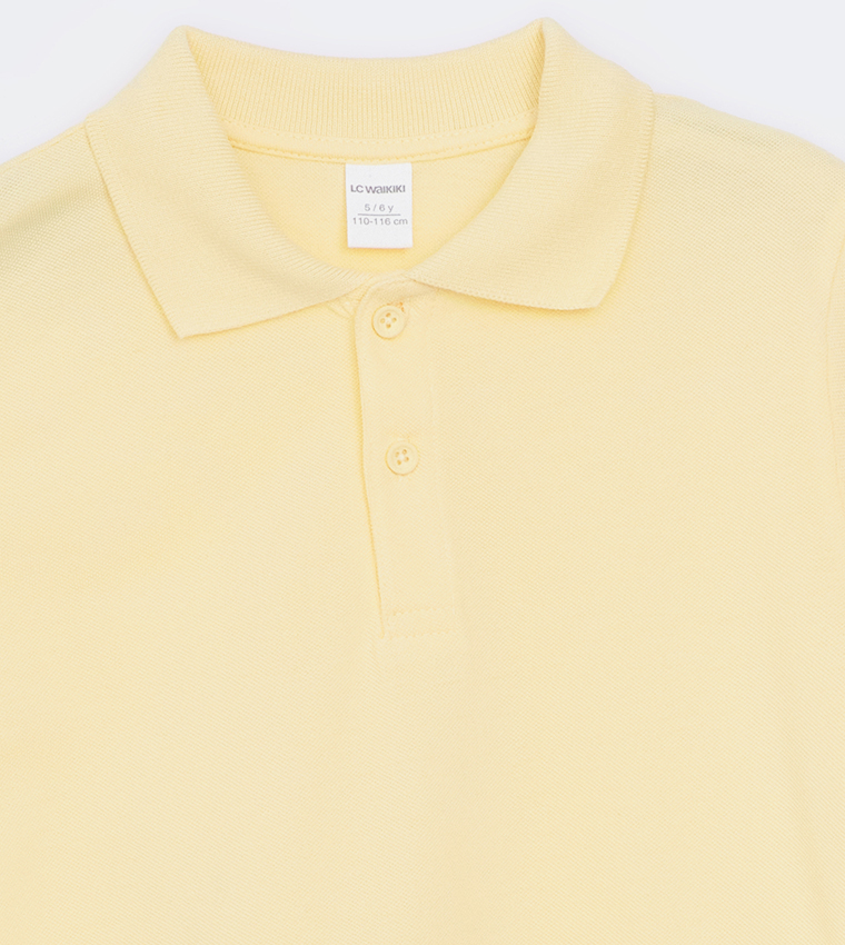 Solid Short Sleeves Polo T-Shirt