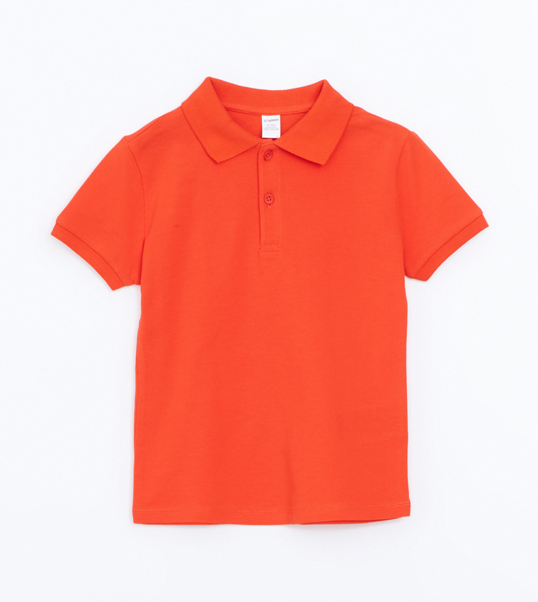 Solid Short Sleeves Polo T-Shirt